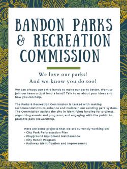 Parks & Rec Informational Flyer